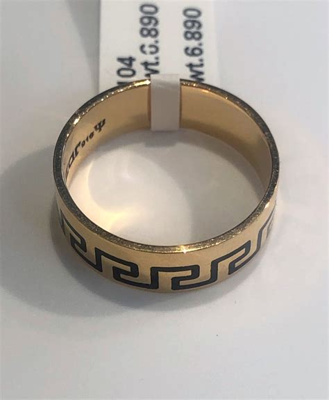 versace ring band|versace ring price.